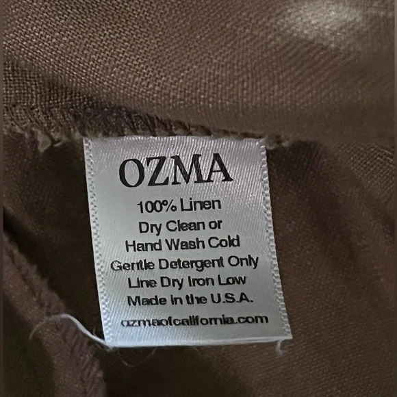 Ozma deia tan linen jumpsuit size small - Picture 6 of 15